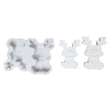 Durable Silicone Elks Mold For Resin Holiday Crafting Projects