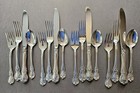 Towel Old Master Sterling .925 Silver Flatware Four 4-Piece Place Size Settings — photo 1
