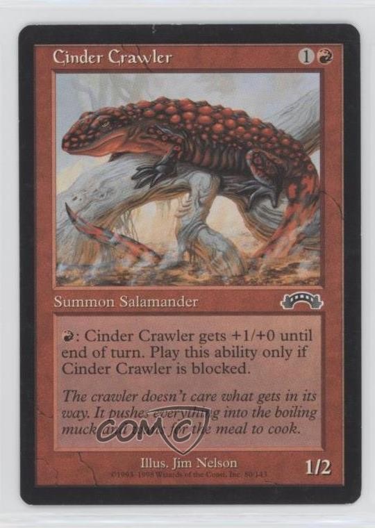 Cinder Crawler Magic: Exodus #80 1998