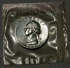 1963 Washington Silver PROOF Quarter Sealed in Original Mint Cello