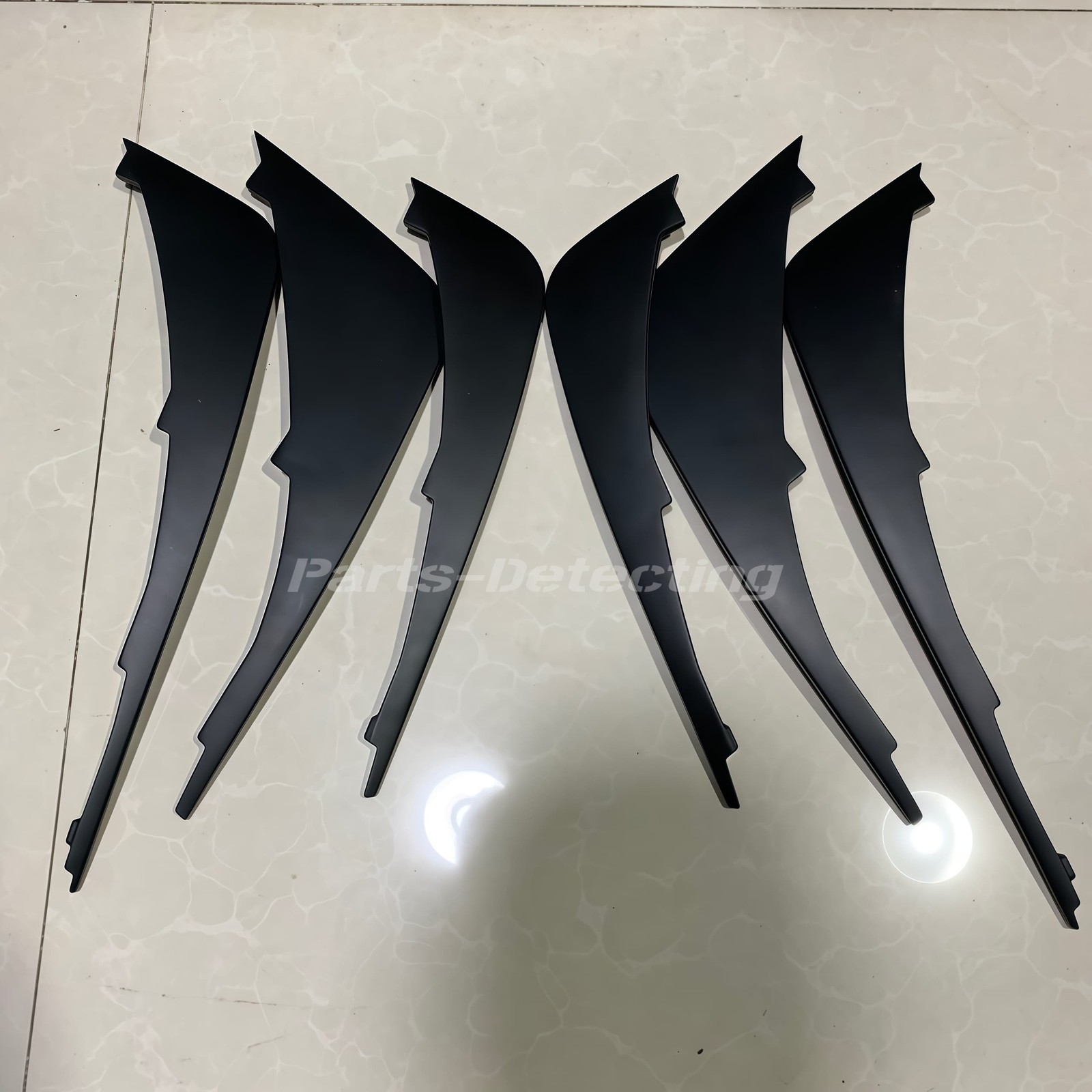 Ferrari 488 Spider Rear Bumper fins Set P/N 86639900