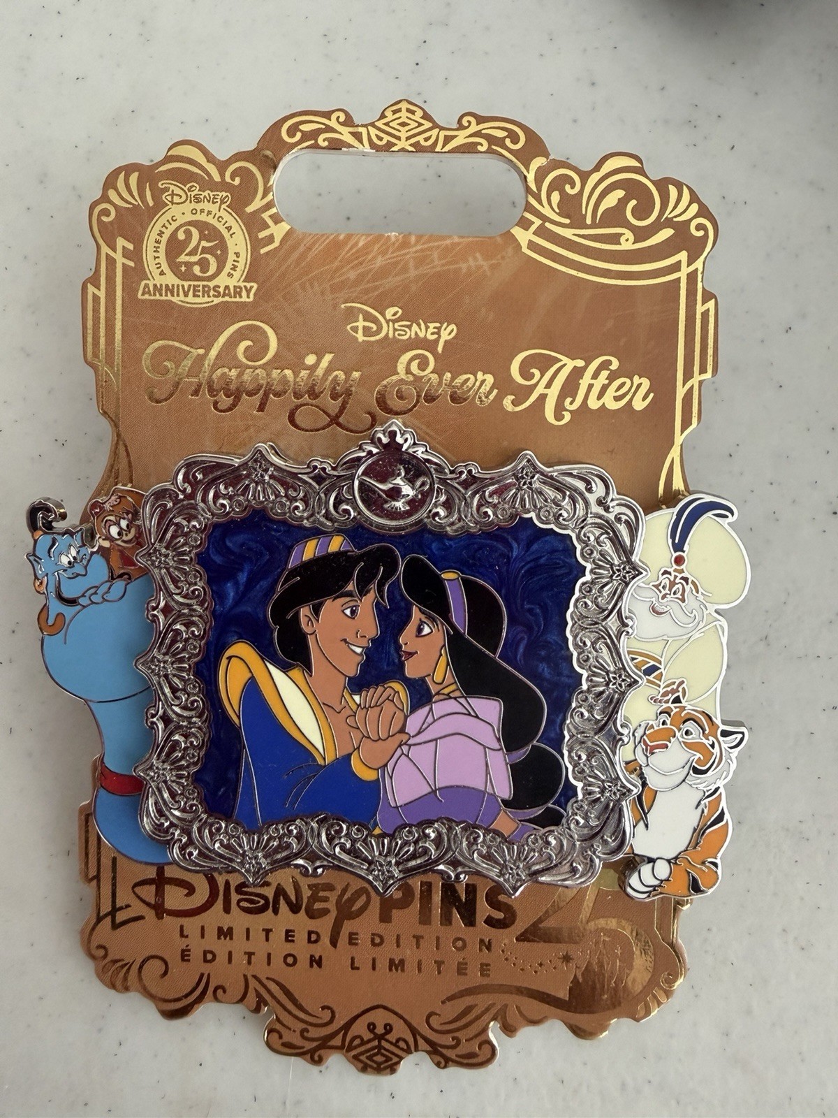 Disney Aladdin Happily Ever After Series Slider Pin le 2400