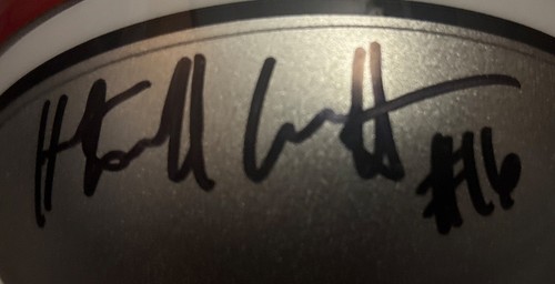 Haskell Garrett Signed Autographed Ohio State Buckeyes Mini Helmet PSA/DNA COA - Picture 3 of 5