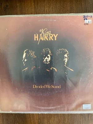 KING HARRY Divided We Stand UK LP 1977 118210