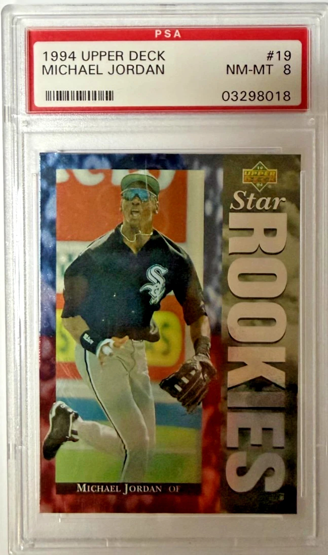 Michael Jordan Professional Sports Authenticator (PSA) Baseball