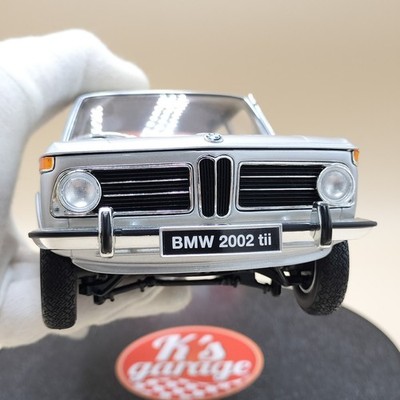 Kyosho 1/18 BMW 2002 tii 1972 silver Diecast model 08543S | eBay