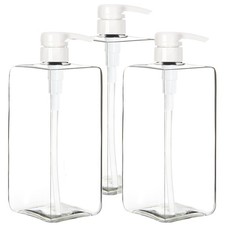 3 Pack 32oz Empty Pump Bottles for Shampoo Conditioner Body Wash Liquid
