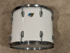 Ludwig 15 X 12 Tom 1970  s White Drum Drums Drumset Set