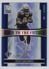 2006 Donruss Elite Back to the Future Blue Ricky Williams Deuce McAllister 1t2c