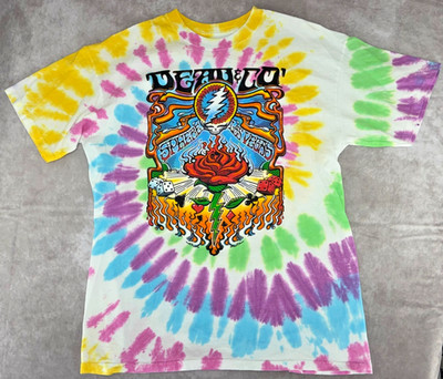 Grateful Dead And Company Shirt Mens L Tie Dye Las Vegas Sphere Tour Tee 2024