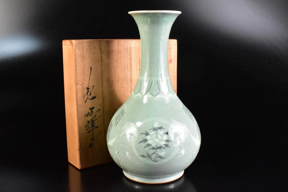 韩国古董花瓶| eBay