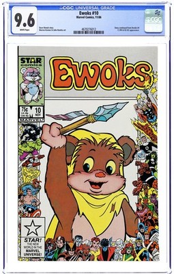 Ewoks #10D CGC 9.6 1986 4670276012