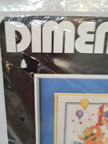 Dimensions Counted Cross Stitch Sealed Counting Bears Numbers 11" X 14" Sealed - Picture 6 of 6