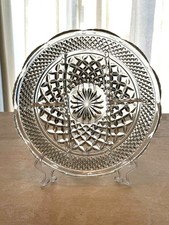 Anchor Hocking Wexford 11" Divided 5 Section Relish Tray Pressed Glass 1960’s