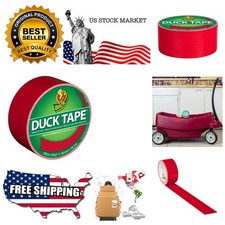 Brand 1265014 Color Duct Tape, Red, 1.88 Inches x 20 Yards, Single Roll