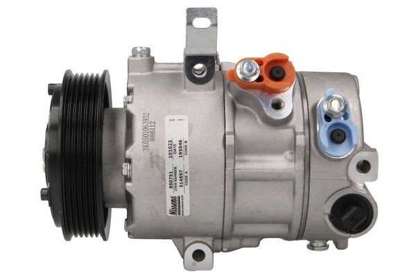 Nissens 890751 DVE16N Klimaanlage Klimakompressor PAG 46 YF R134A, R1234Yf-image