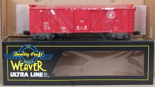 Weaver Apache Powder Co. Soporte Exterior 40' Boxcar #1311 Calibre O Nuevo de Lote Antiguo | Condition: New