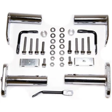 MotoSport Rock Race/Pro Series Nerf Bar Hardware - Front/Rear 861882-002