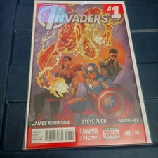 All-New Invaders #1 Marvel (2014) NM- Captain America Winter Soldier Comic Book