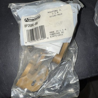 Replace Amerock BP2606 Antique Brass Pair Knife Hinges 1/2'' Overlay Youngdale