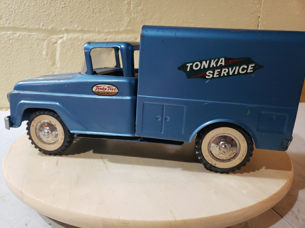 VINTAGE 1959 Tonka Toys BLUE Service Truck GOOD TO VERY GOOD CONDITION