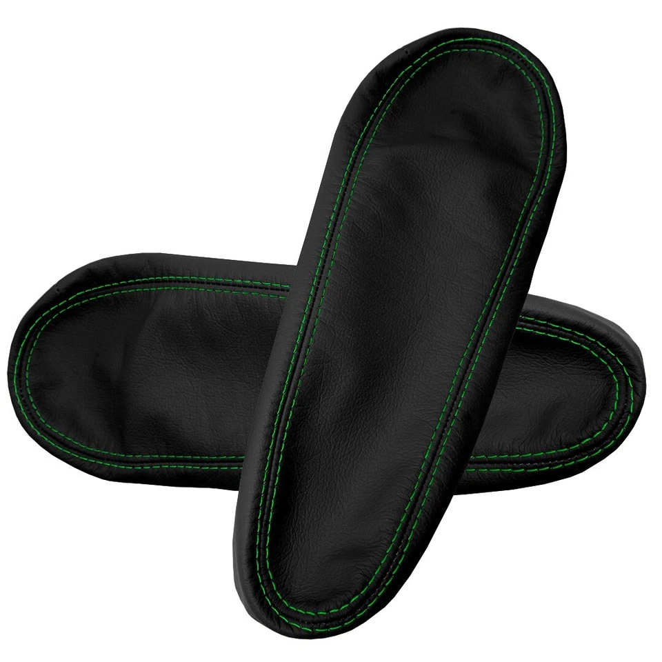 Seat Armrest Leather Cover Fit For Car Chevrolet Uplander 2005-2009 Green Stitch - Изображение 2 из 4