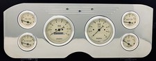 1955 1956 1957 1958 1959 Gmc 6 Gauge Dash Panel Insert Cluster Set Pc