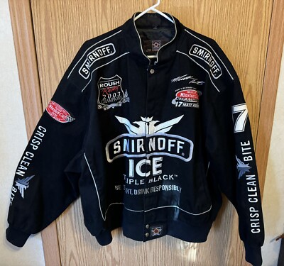 r*i様 希少ozzon ジャケット　hikozoh vintage jacke vintage 2003 jh design jacket Nascar Matt Kenseth Smirnoff Ice