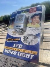 Genuine Sima (SL-10L) Universal Rechargeable Powerful 9 LED Video Light **NEW**