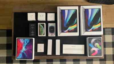 Apple Product EMPTY BOXES Lot Apple Iphone, Airpod, Apple Pencils, Ipad, Macbook