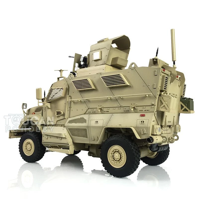 Trumpeter 00815 1/16 WSN RC US MaxxPro MRAP Model Military Car Radio Sound Light - Image 2 of 4