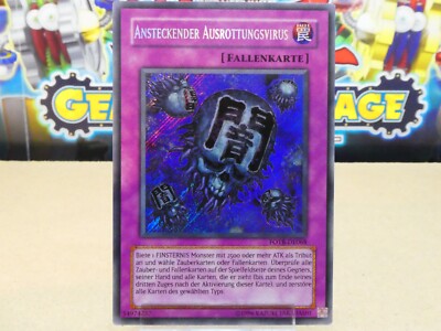 YUGIOH! Ansteckender Ausrottungsvirus FOTB DE068/ Near Mint/ Secret Rare/Deutsch
