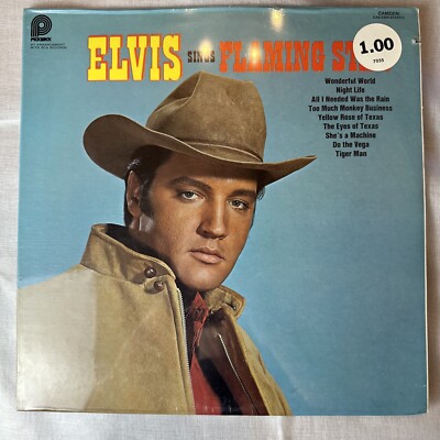 SEALED! Elvis Presley  Elvis Sings Flaming Star  Vinyl LP EU Import NL89126 Mint