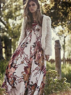 high neck mesh maxi dress Hexborn Baba Yaga High Neck Flocked Long Sleeve Mesh Maxi Dress – Disturbia