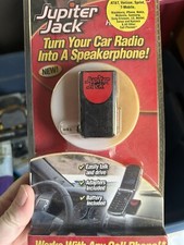 AS SEEN ON TV Jupiter Jack Make Your Cell Phone Hands Free Adapters Included NIP