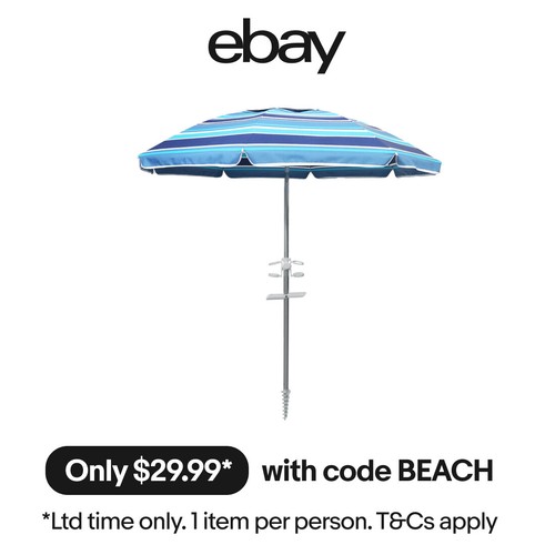 Centra 2.2M Outdoor Beach Umbrella