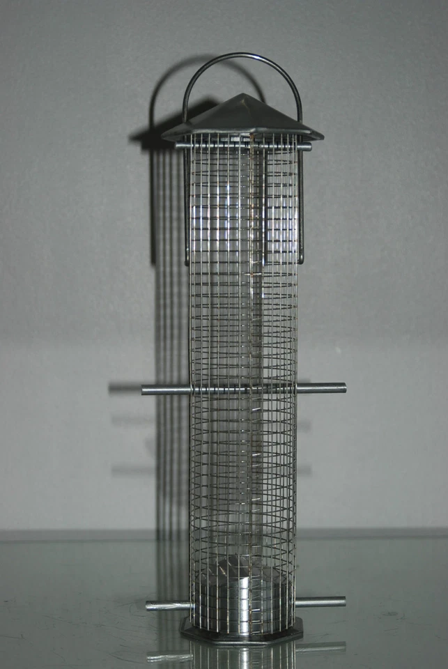 Wildvogel Vier Port Nuss Futterstation 30 x 7 CM Passend Für Alle Garten Vögel - Bild 3 von 3