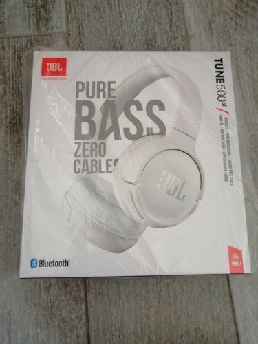 Pure Bass JBL Tune 500 BT (Cuffie Bluetooth) - NUOVE sigillate | eBay