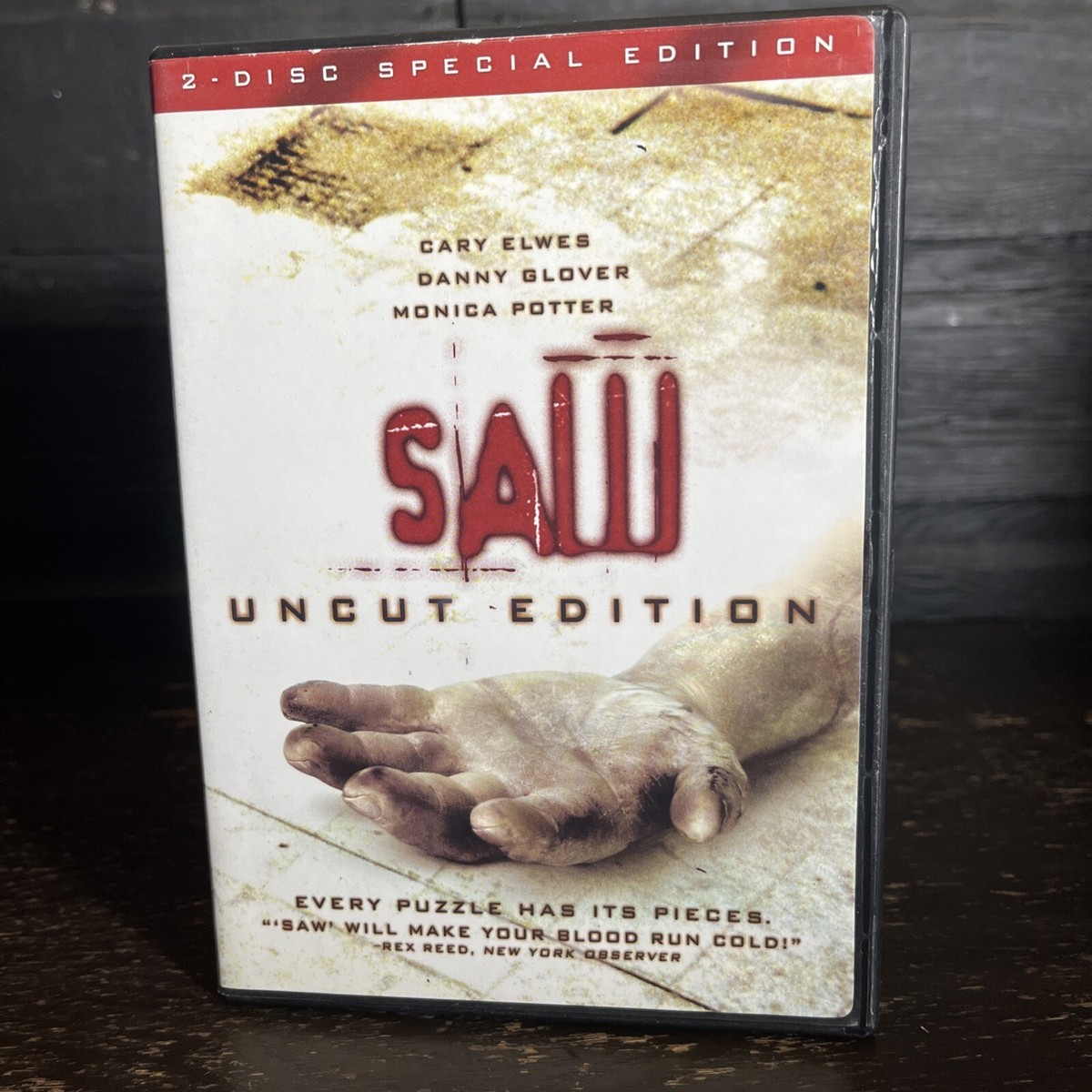 Horror DVD Lot x5 - Saw, Threshold Of Terror Haunting of