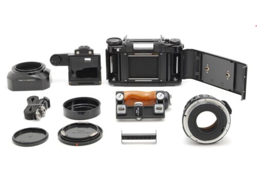CLA’d【N MINT + Grip Strap 】 Pentax 67 TTL Mirror Up Late + T 105mm 2.4 Lens q70 - Picture 2 of 24