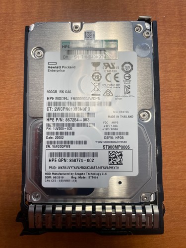 Lot of 31 - 870759-B21 870795-001 HPE 2.5" 900GB SAS 12G 15K SFF SC DS HDD Drive