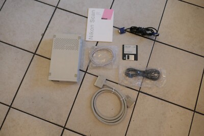 Nikon LS-1000 White Super Coolscan 100-240V SCSI 35mm Film Slide Scanner NEW??