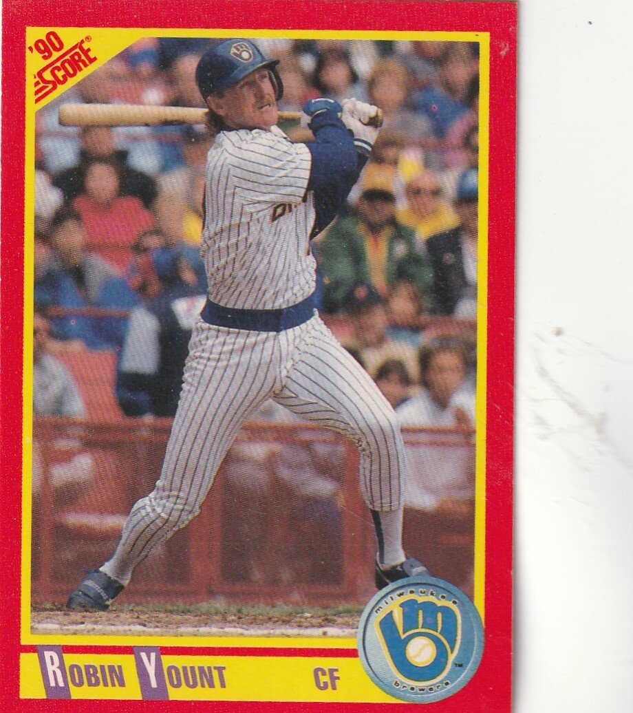 FREE SHIPPING-MINT-1990 Score Robin Yount #320  BREWERS