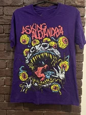 Rare! Asking Alexandria 2011 T-Shirt Unisex Cotton S to 5XL