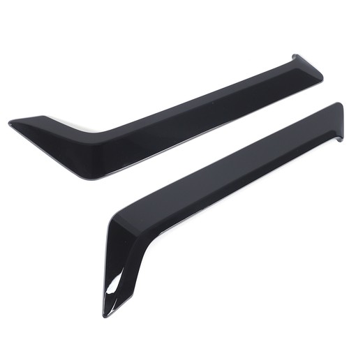Glossy Black Front Fender Side Vent Garnish Trim Fits For 2017-2022 INFINITI Q60 - Picture 8 of 10