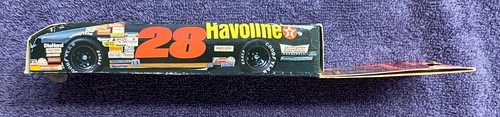 1992 Traks TEXACO-HAVOLINE - DAVEY ALLISON - 25 HIGH GLOSS CARD - TEAM SET #7254 - Picture 3 of 4