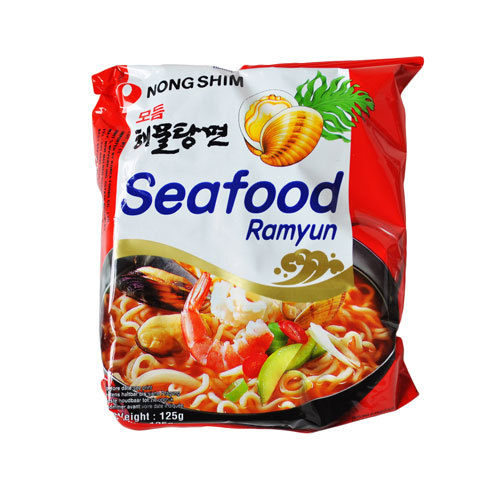 Nong Shim Meeresfrüchte Ramyun koreanische Instantnudeln - Kiste mit 20 Päckchen - Großeinkauf - Bild 1 von 1