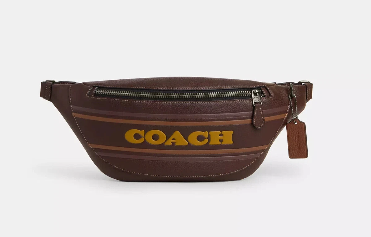 Coach men's belt bag top