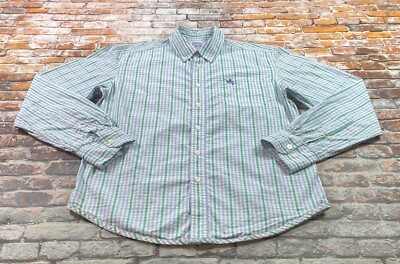 Guy Harve Button Down Shirt Adult S Blue Fishing Performance Outdoor Casual Mens