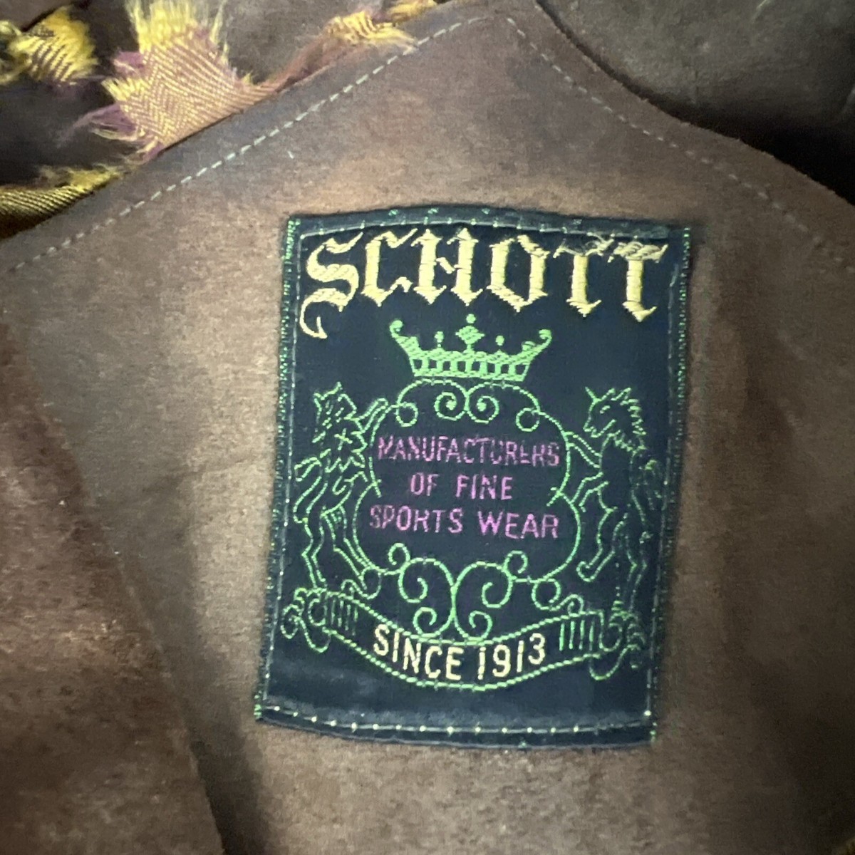 Schott WESTERN ブラウンジャケット サイズ40 Schott NYC Oiled Cowhide Rancher Jacket - Brown | Men's and